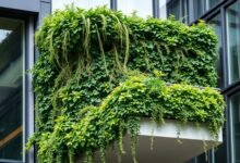green wall mini