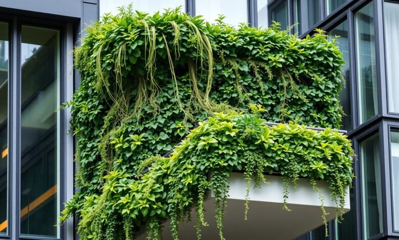 green wall mini